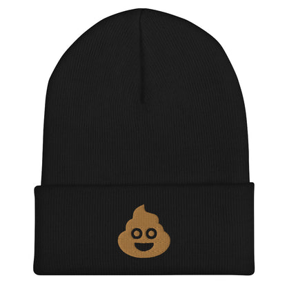 Poo Emoji Men's Funny Beanie