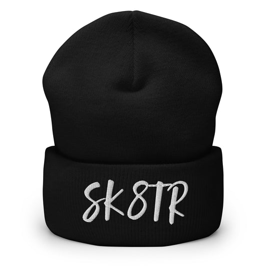 SK8TR Men's Beanie Black