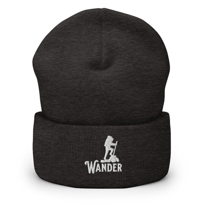 Wander Men's Outdoors Beanie Dark Grey