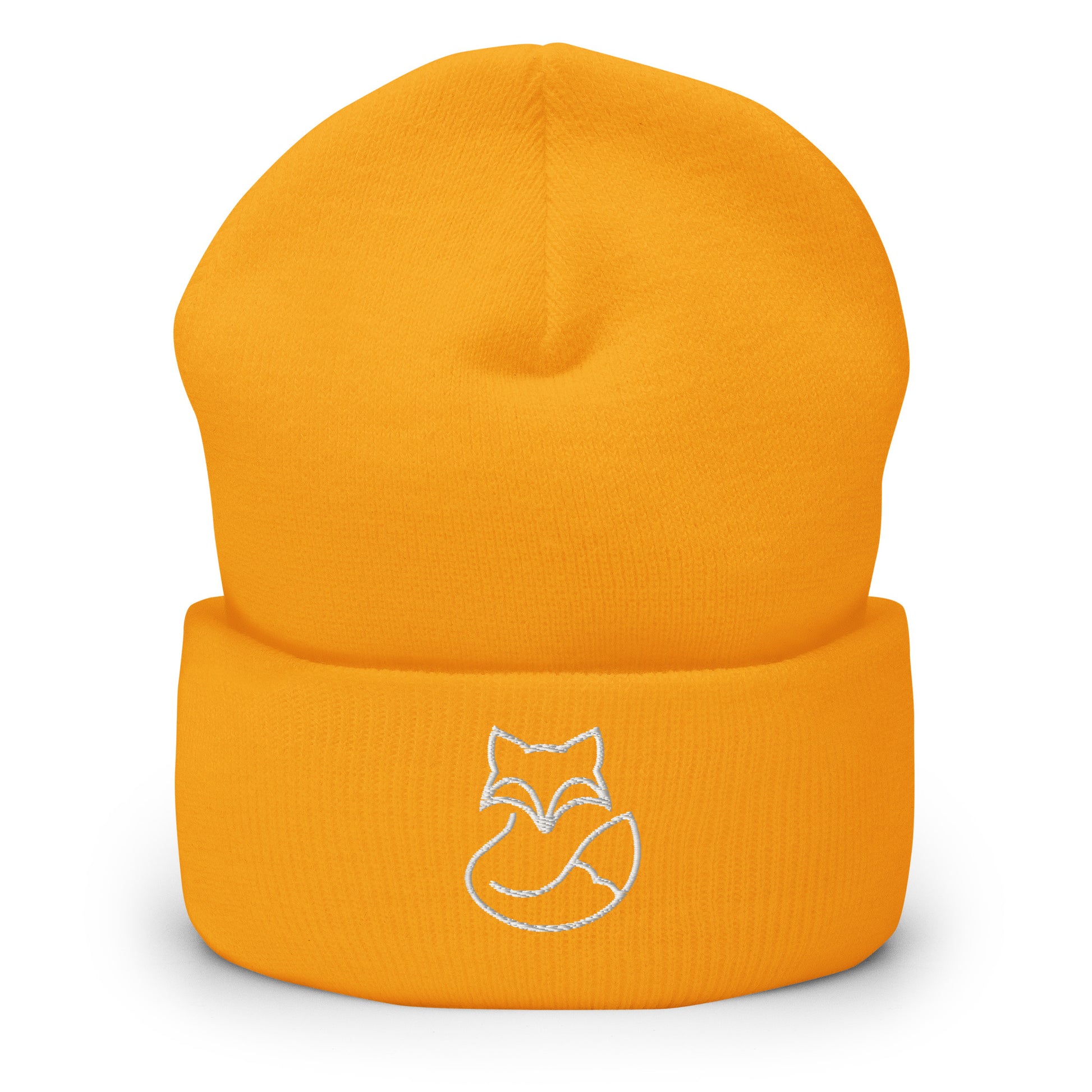 Men's Fox Beanie Gold