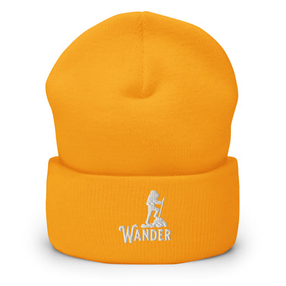 Wander Men's Outdoors Beanie Gold