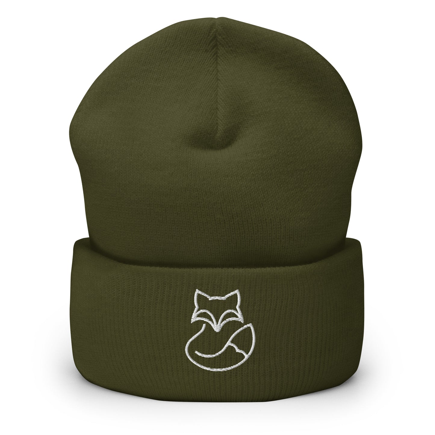 Men's Fox Beanie Olive