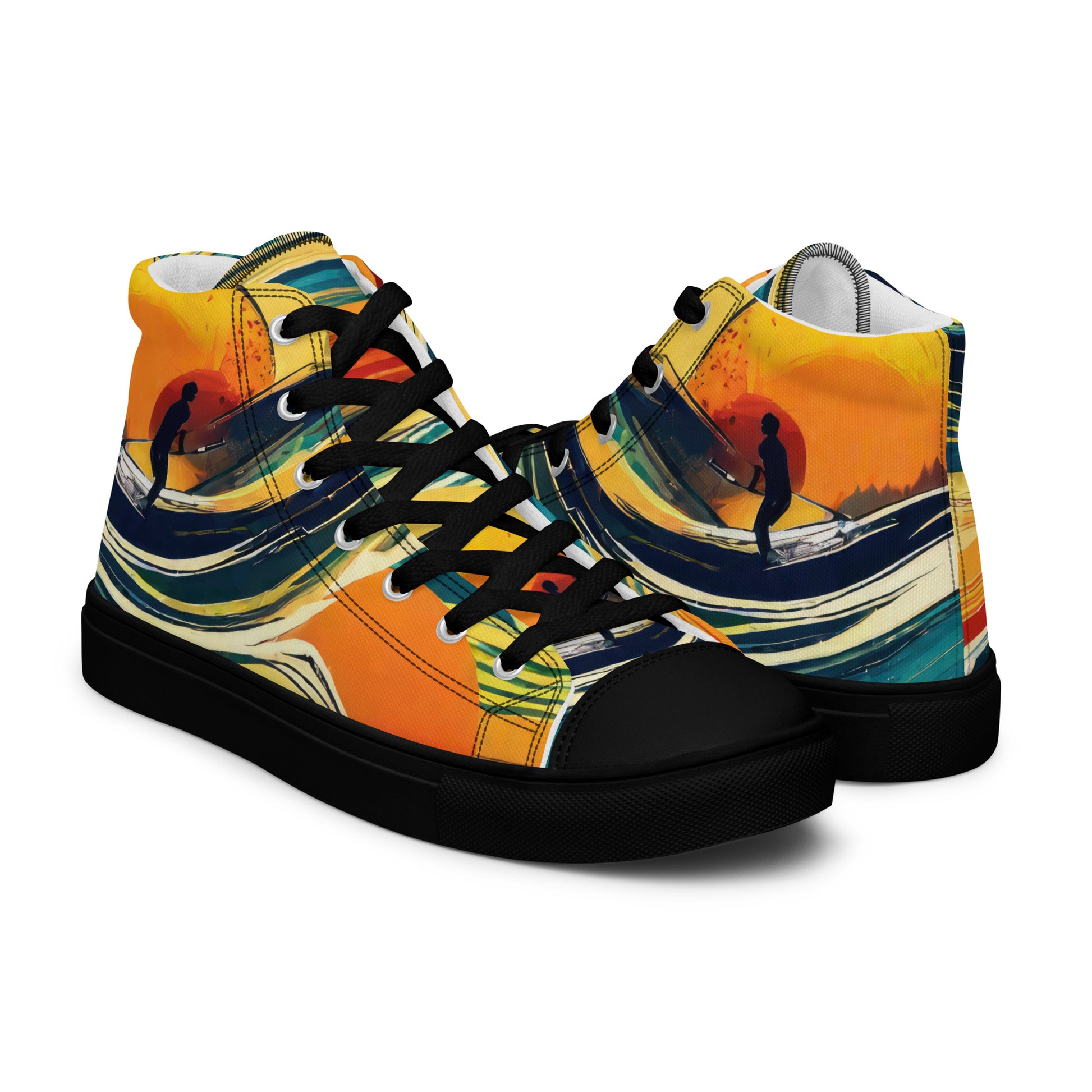 Surf's Up Men's High-Top Shoes