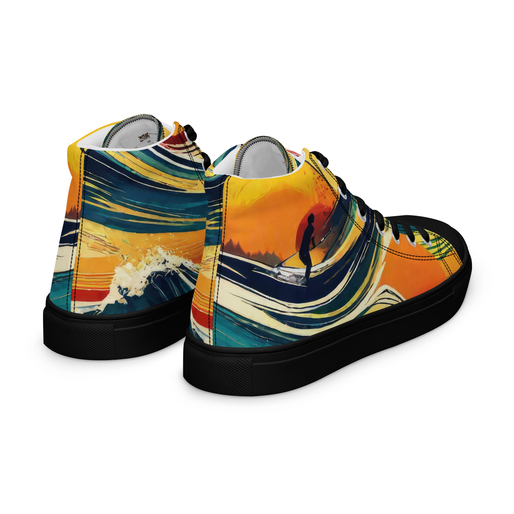 Surf's Up Men's High-Top Shoes