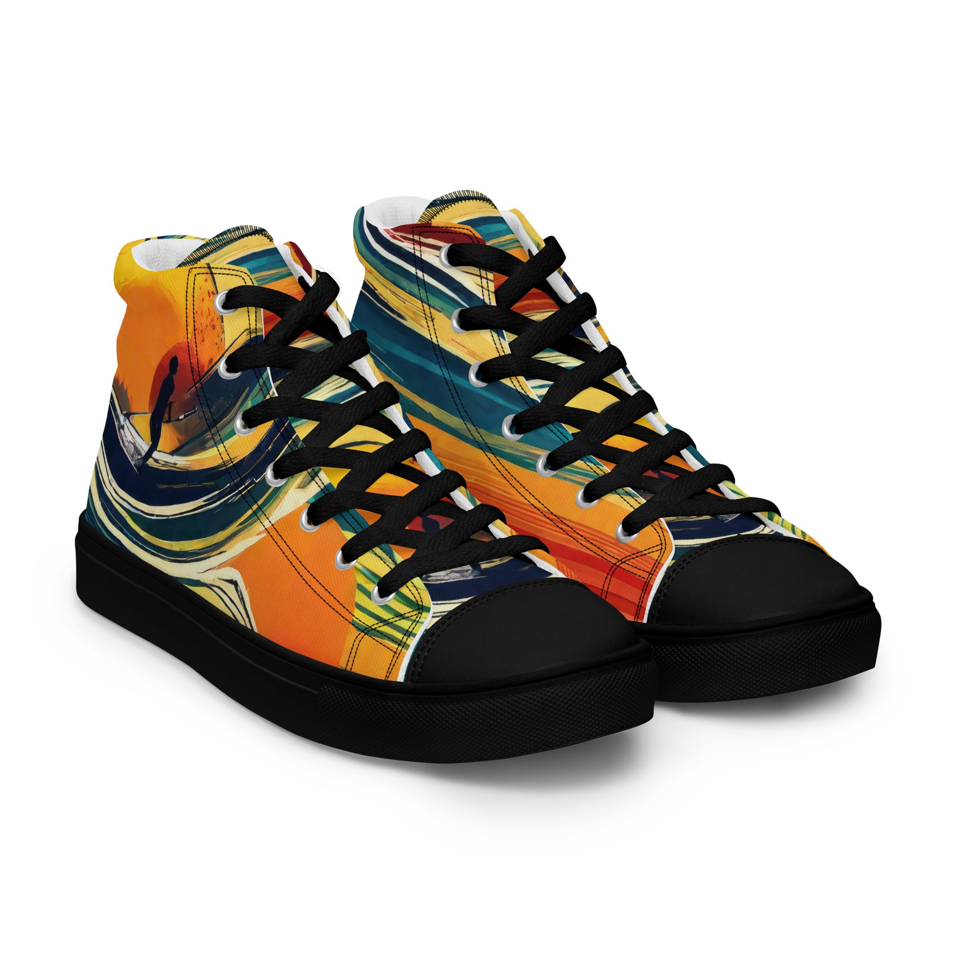 Surf's Up Men's High-Top Shoes