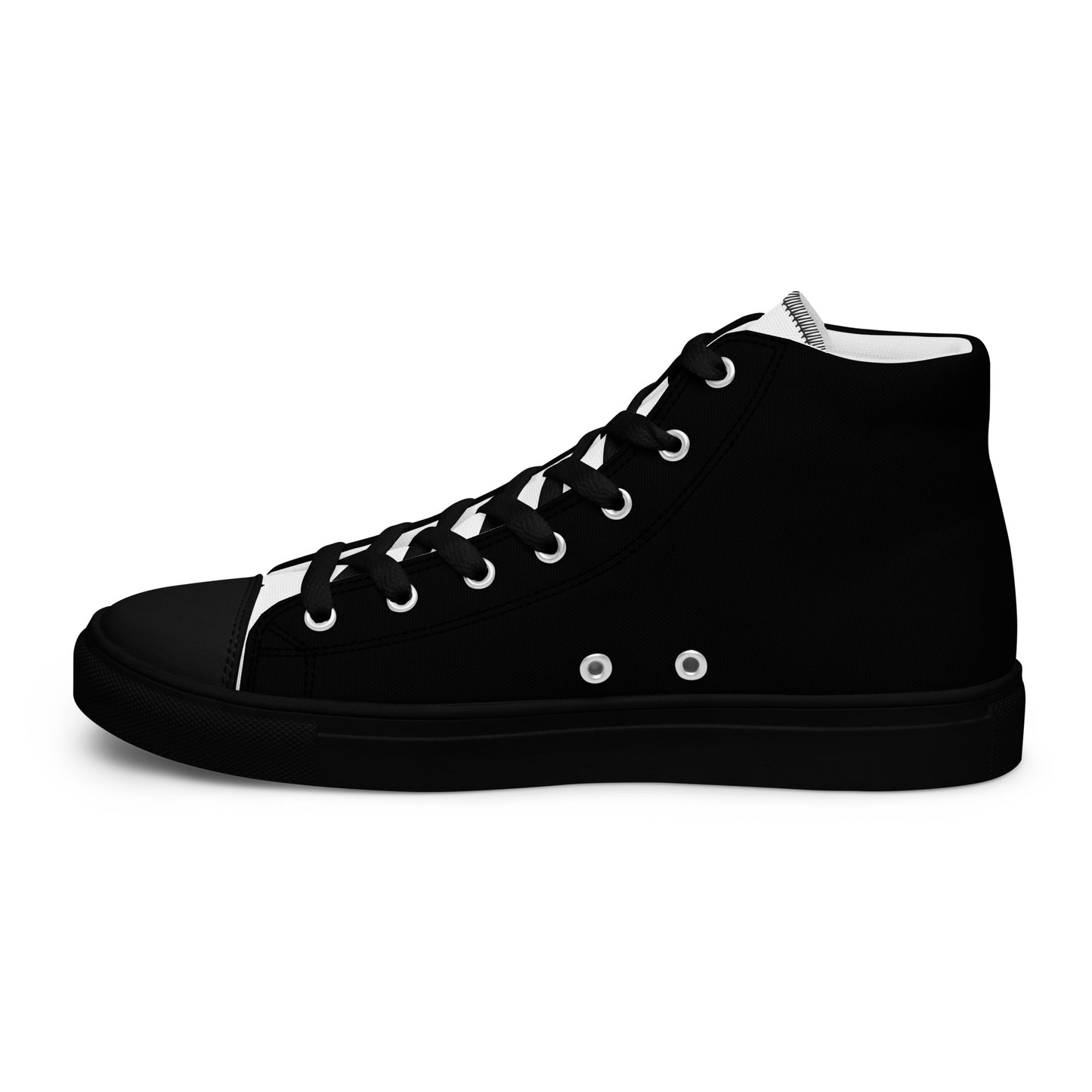 Smoky Skull Steampunk Men's High-Top Shoes