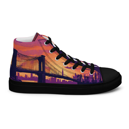 Brooklyn Bridge Men's High-Top Shoes