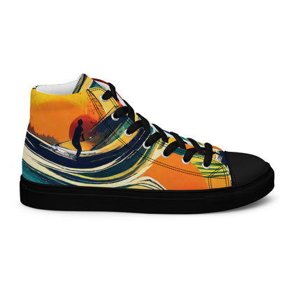 Surf's Up Men's High-Top Shoes