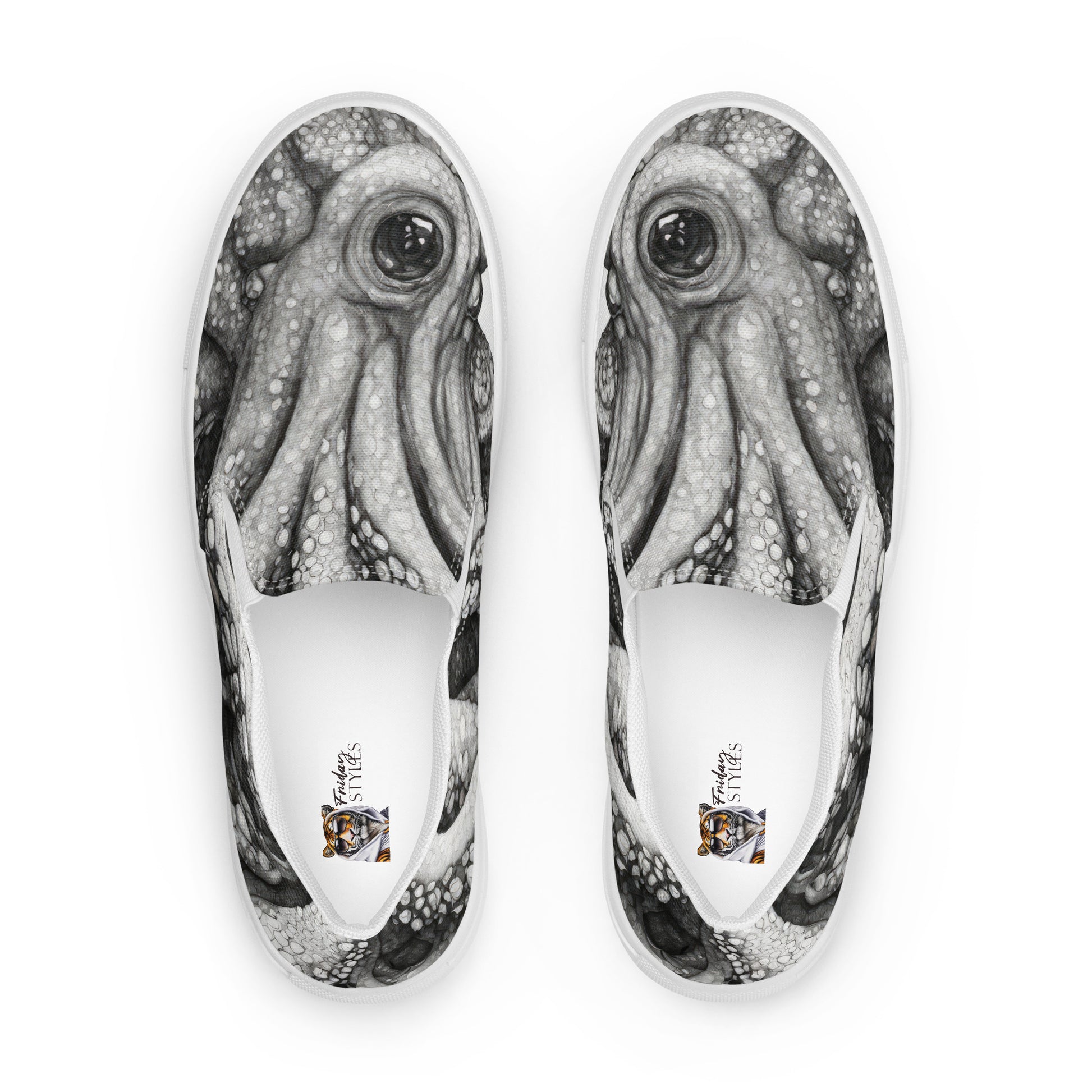 Octopus Men's Slip-On Shoes