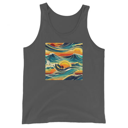 Surf's Up Men's Tank Top Asphalt