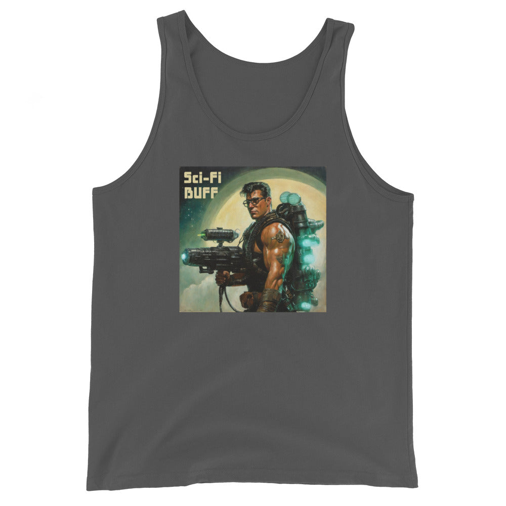 Sci-Fi Buff Men's Tank Top Asphalt