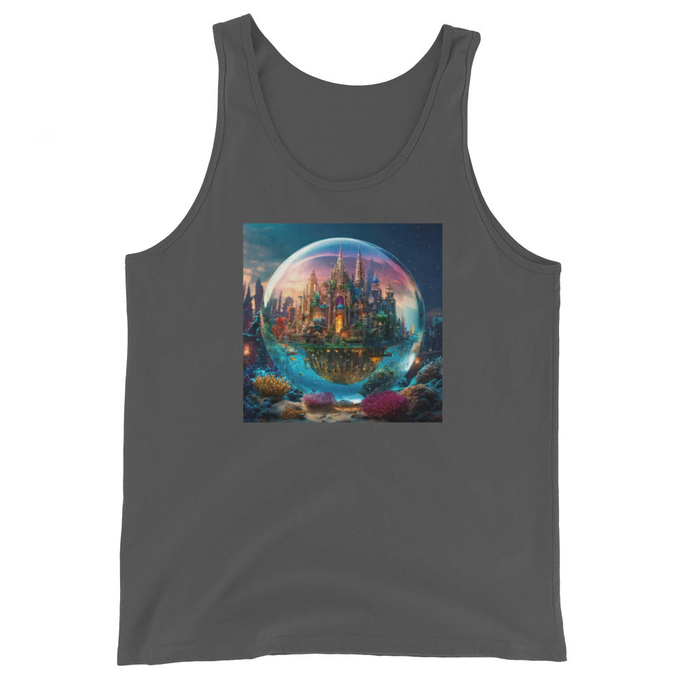 Atlantis in a Bubble Men's Tank Top Asphalt