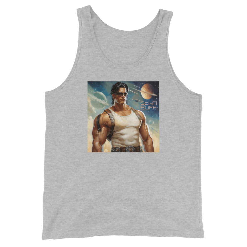 Sci-Fi Fan Men's Tank Top - Sci-Fi Buff Athletic Heather