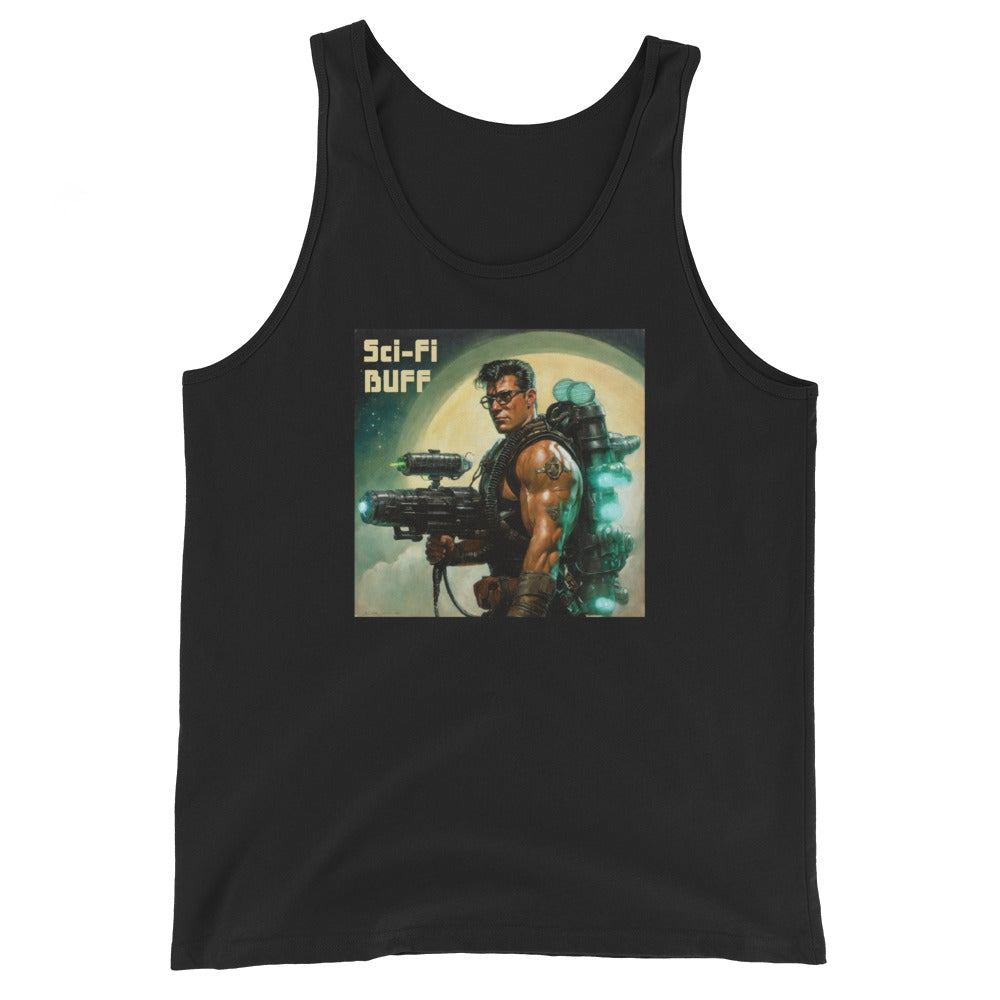 Sci-Fi Buff Men's Tank Top Black