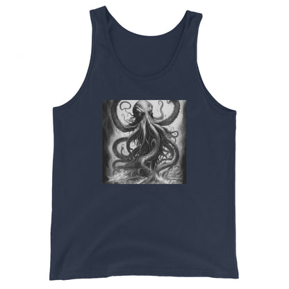 Savage Kraken Men's Tank Top Navy