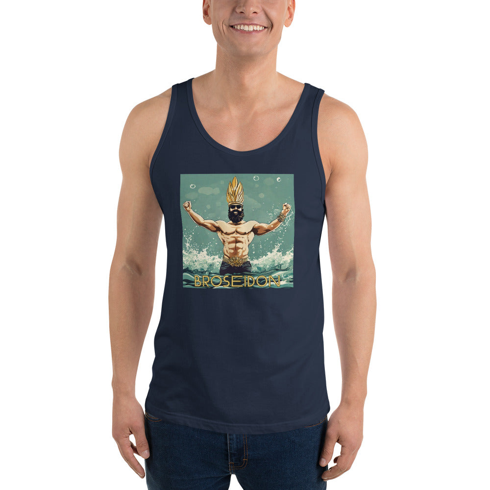 Broseidon Men's Funny Tank Top