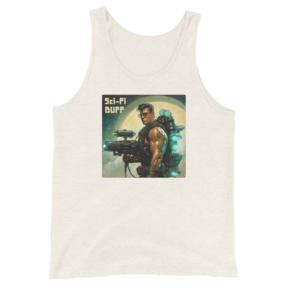 Sci-Fi Buff Men's Tank Top Oatmeal Triblend