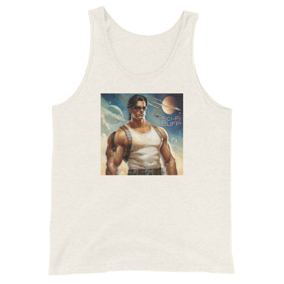 Sci-Fi Fan Men's Tank Top - Sci-Fi Buff Oatmeal Triblend