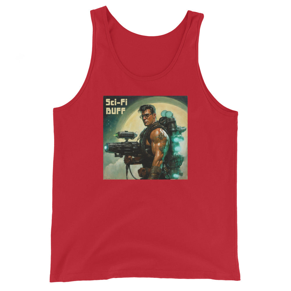 Sci-Fi Buff Men's Tank Top Red