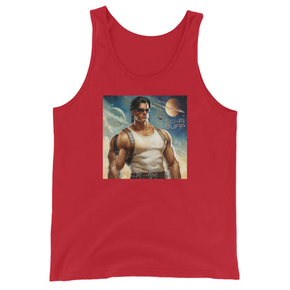 Sci-Fi Fan Men's Tank Top - Sci-Fi Buff Red