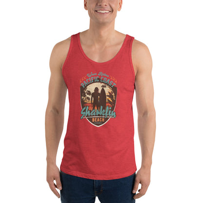 Pacific Coast Sharkfin Beach Men's Tank Top