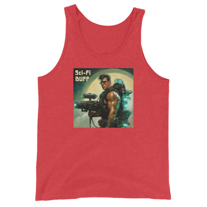 Sci-Fi Buff Men's Tank Top Red Triblend