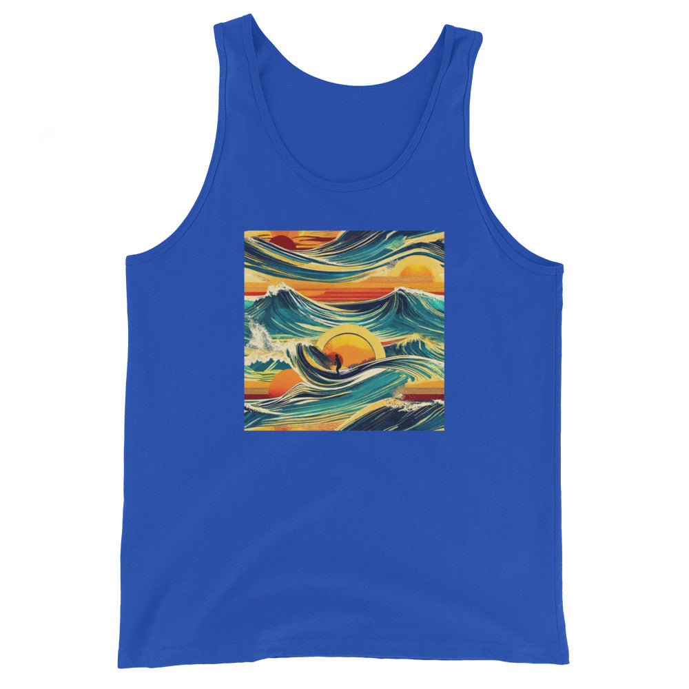 Surf's Up Men's Tank Top True Royal