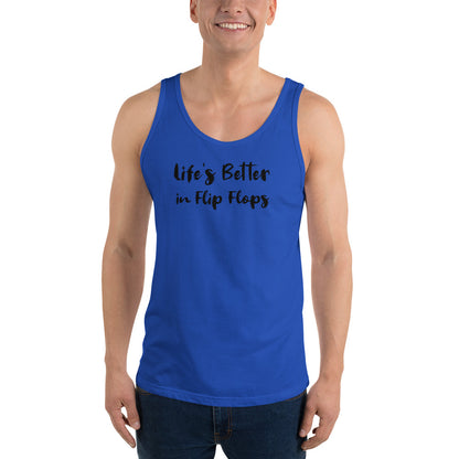 Life's Better in Flip Flops Men's Tank Top