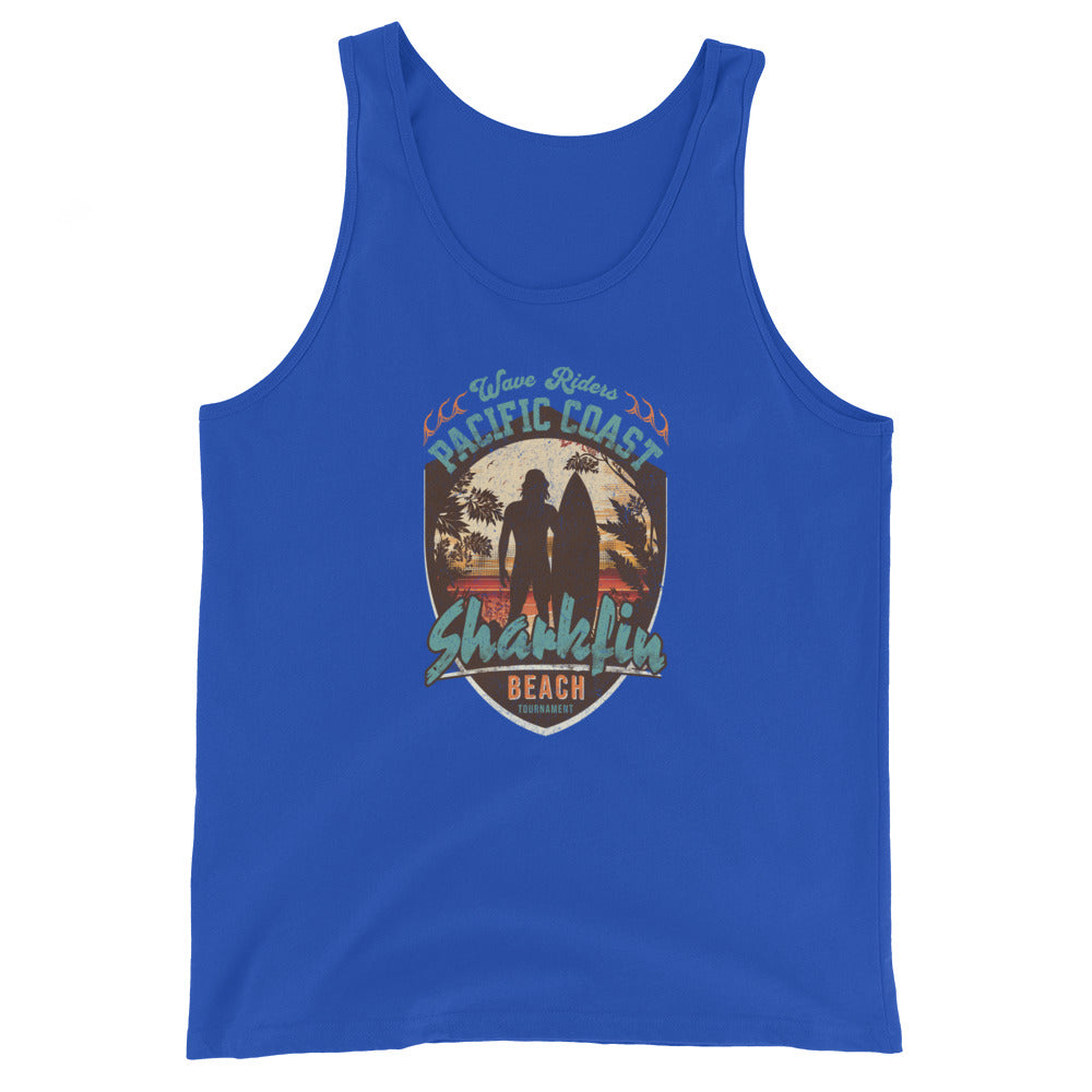 Pacific Coast Sharkfin Beach Men's Tank Top True Royal