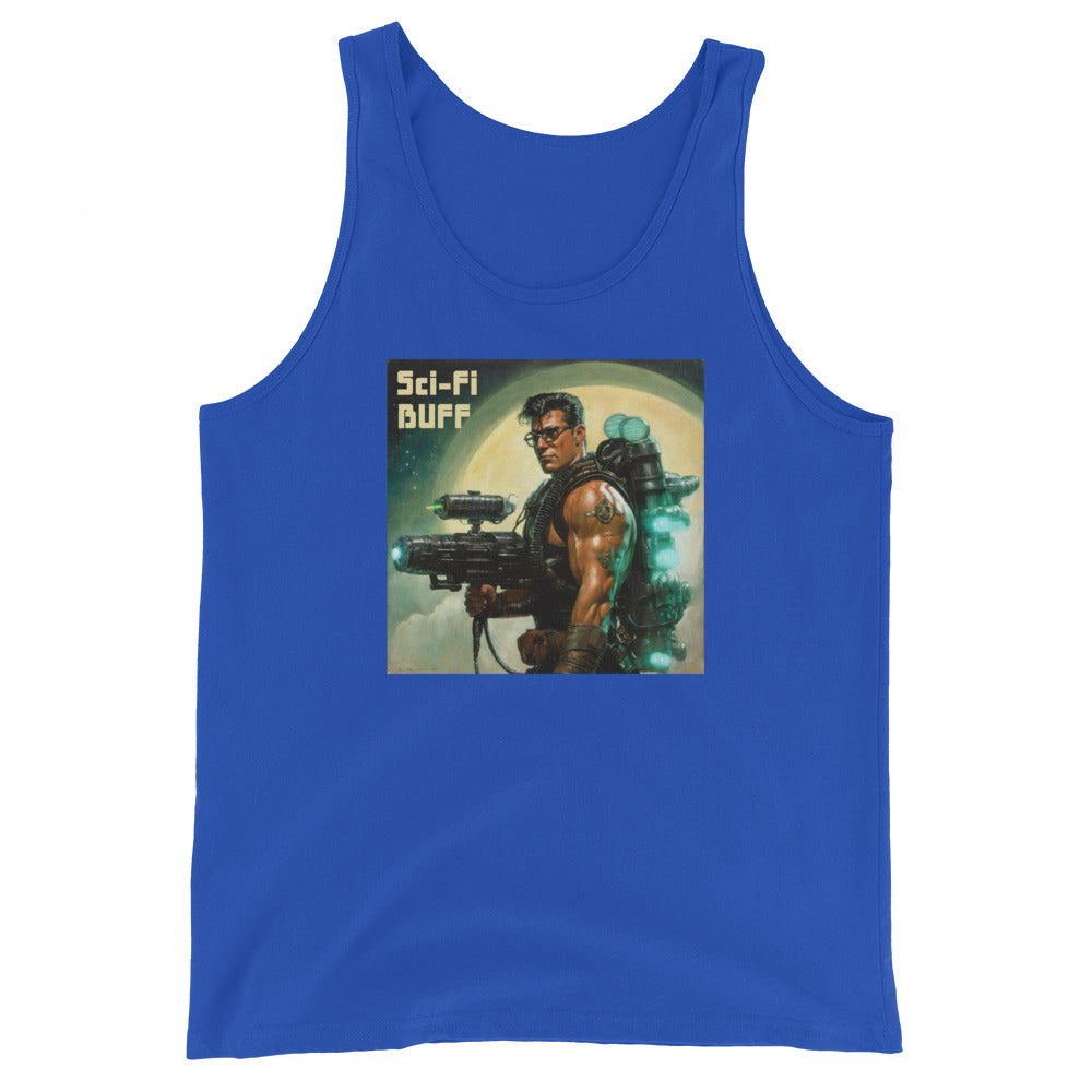 Sci-Fi Buff Men's Tank Top True Royal