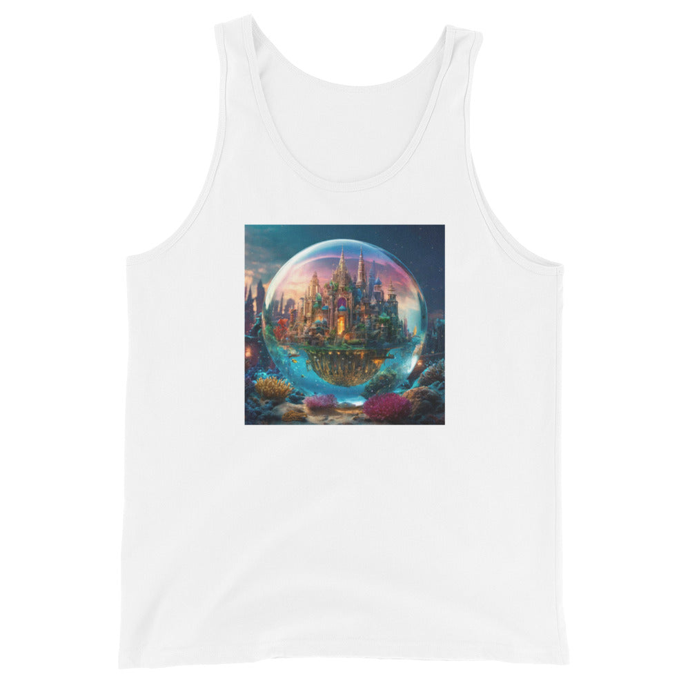 Atlantis in a Bubble Men's Tank Top White