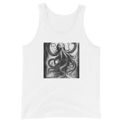 Savage Kraken Men's Tank Top White