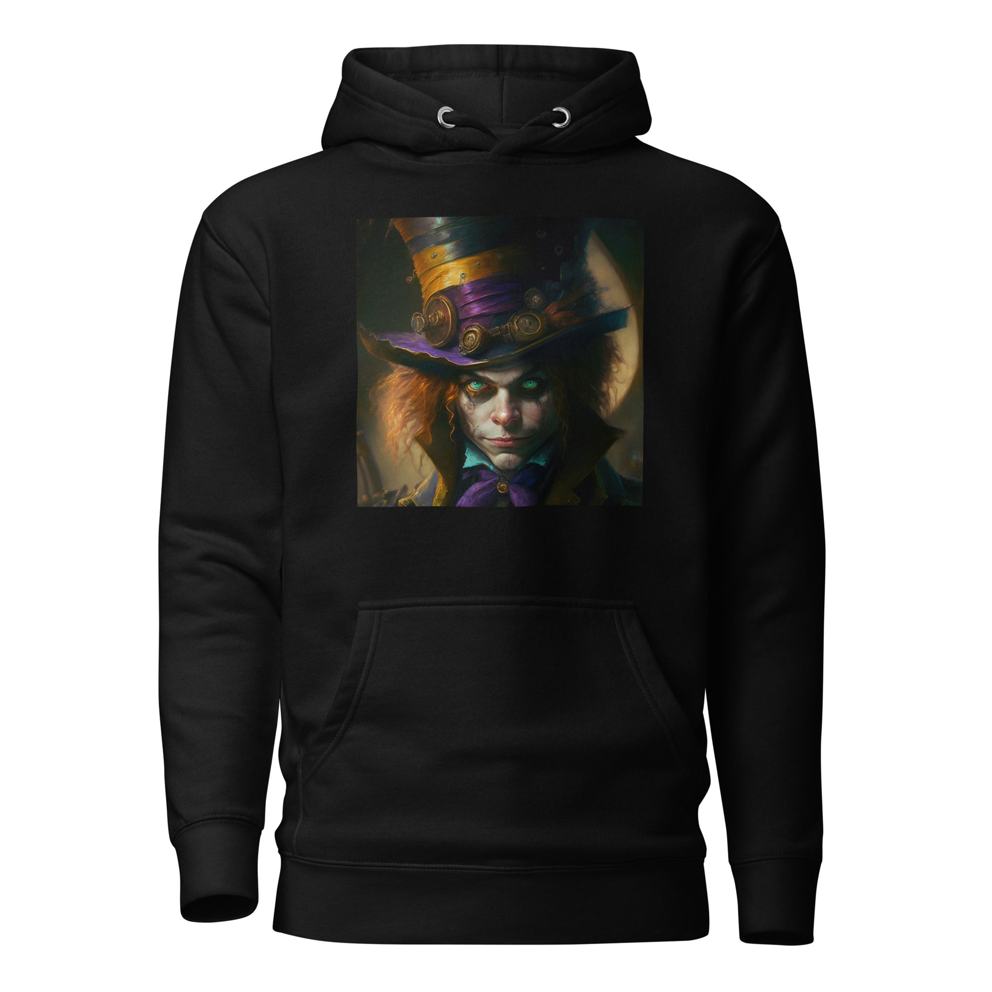 Mad Hatter Men's Hoodie Black