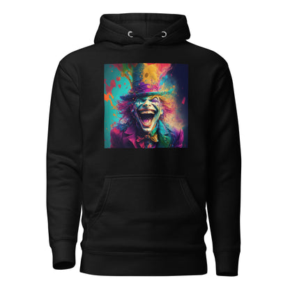 Crazy Mad Hatter Men's Alice in Wonderland Hoodie Black