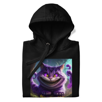 We're All Mad Here Cheshire Cat Men's Hoodie