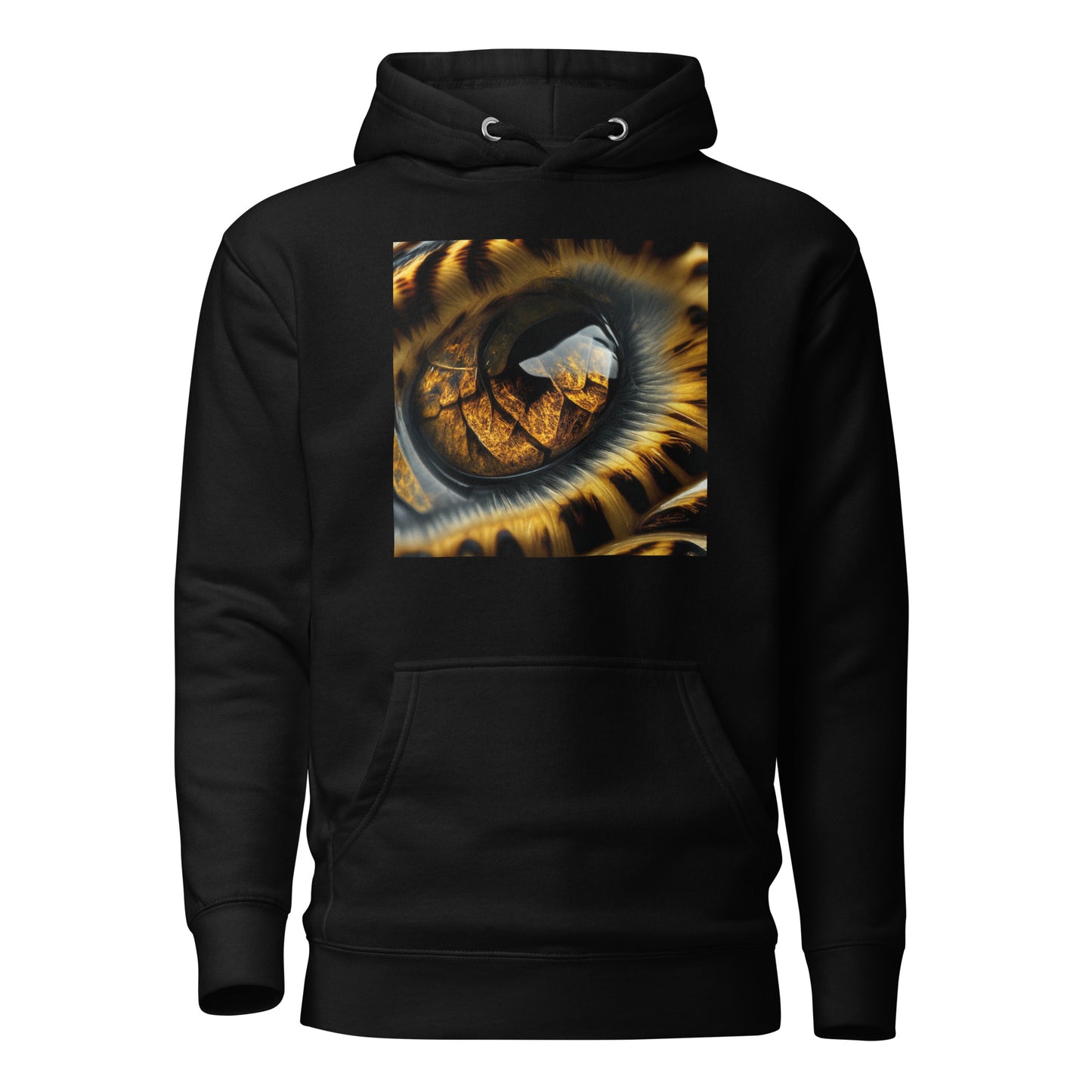 Leopard's Eye Men's Hoodie Black