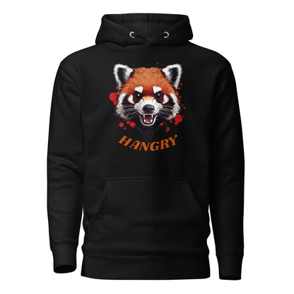 Hangry Men's Funny Hoodie Black