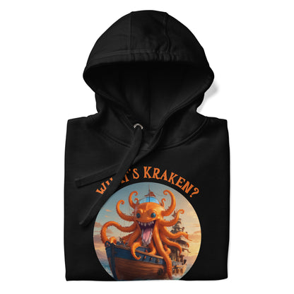 What's Kraken Men's Funny Hoodie