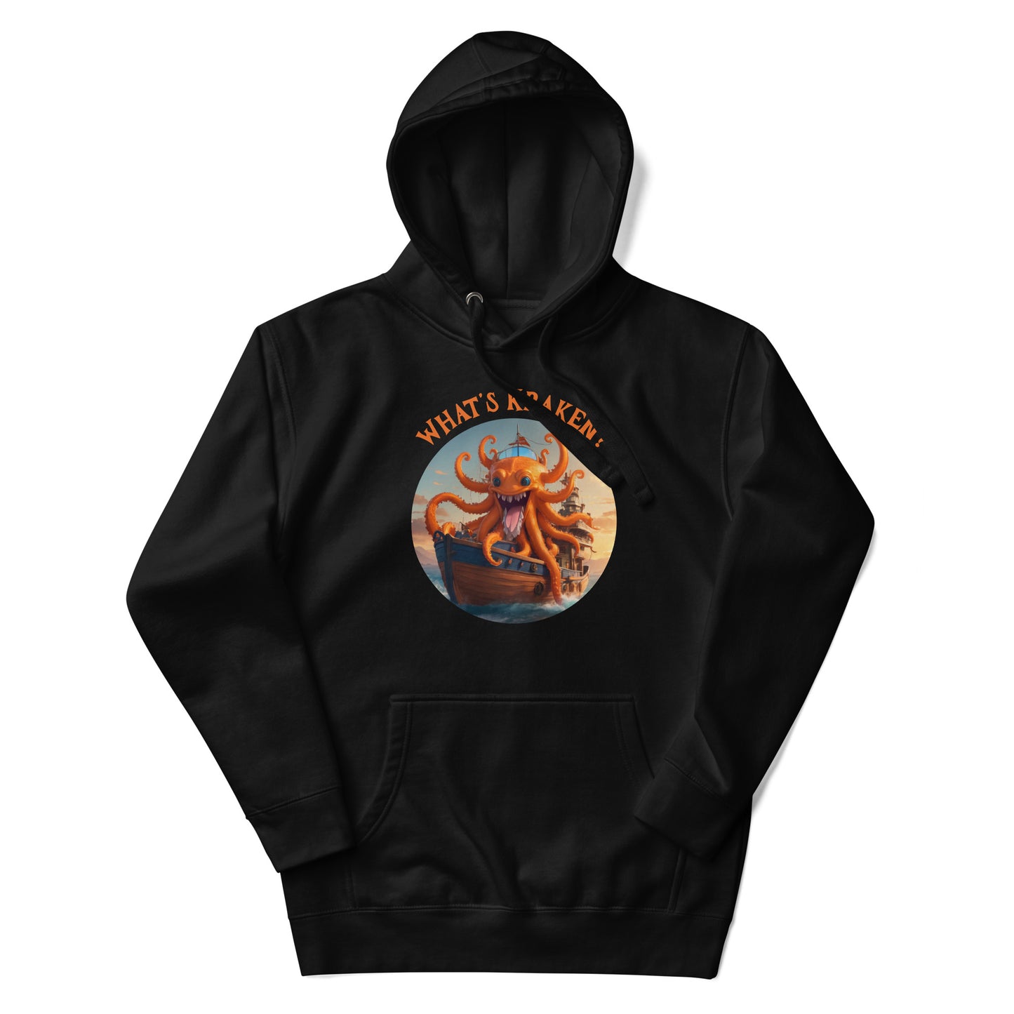 What's Kraken Men's Funny Hoodie