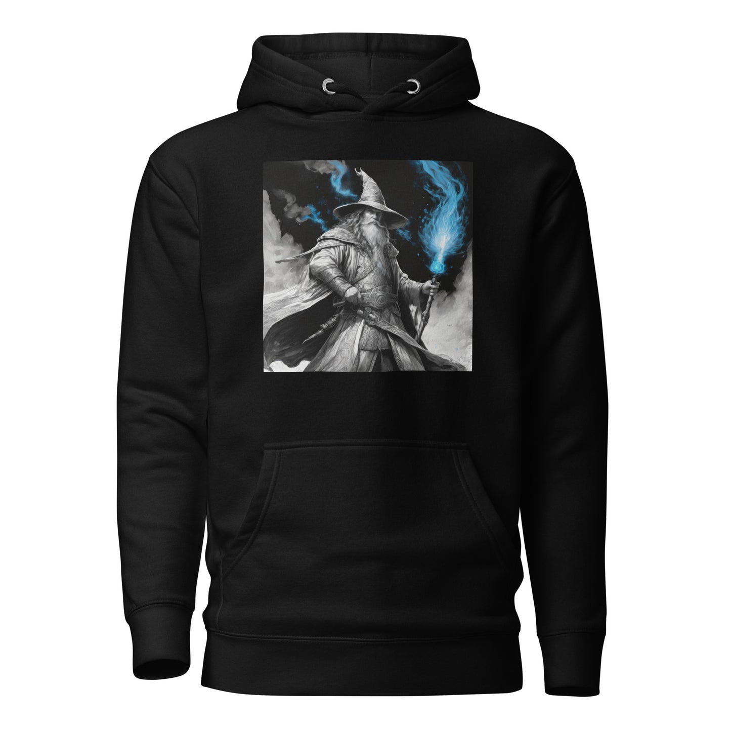 Wondrous Wizard Men's Hoodie Black