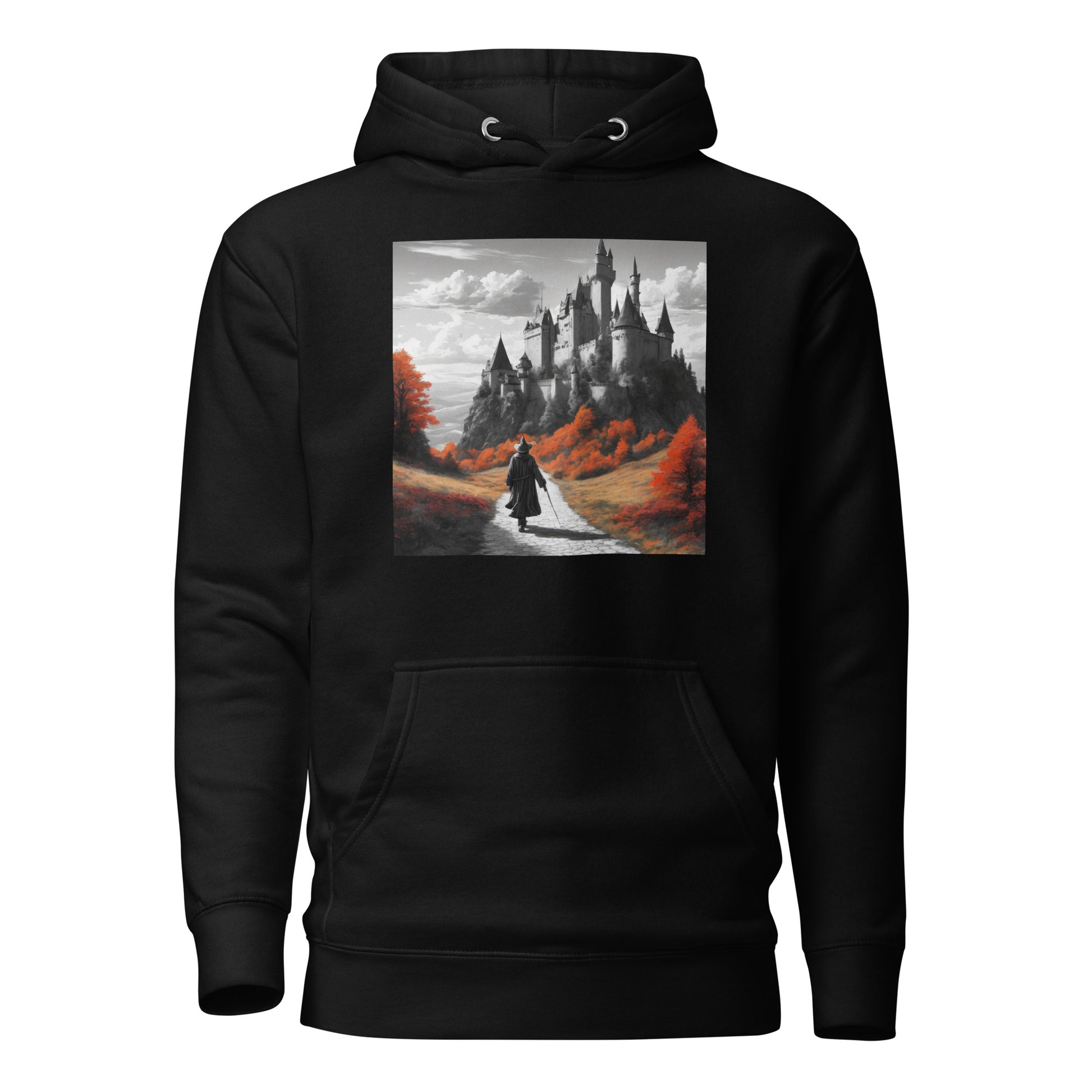 Wizard's Journey Men's Hoodie Black