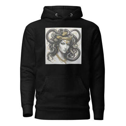 Bold Medusa Men's Mythology Hoodie Black