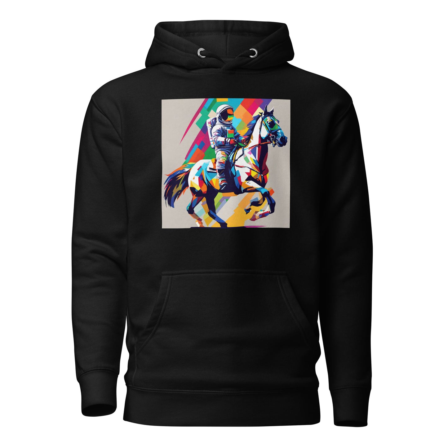 Cosmic Cowboy Men's Space Hoodie Black