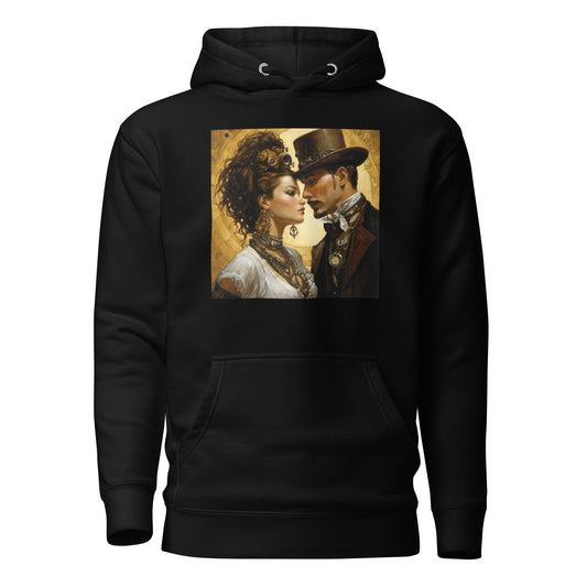 Steampunk Love Men's Hoodie Black