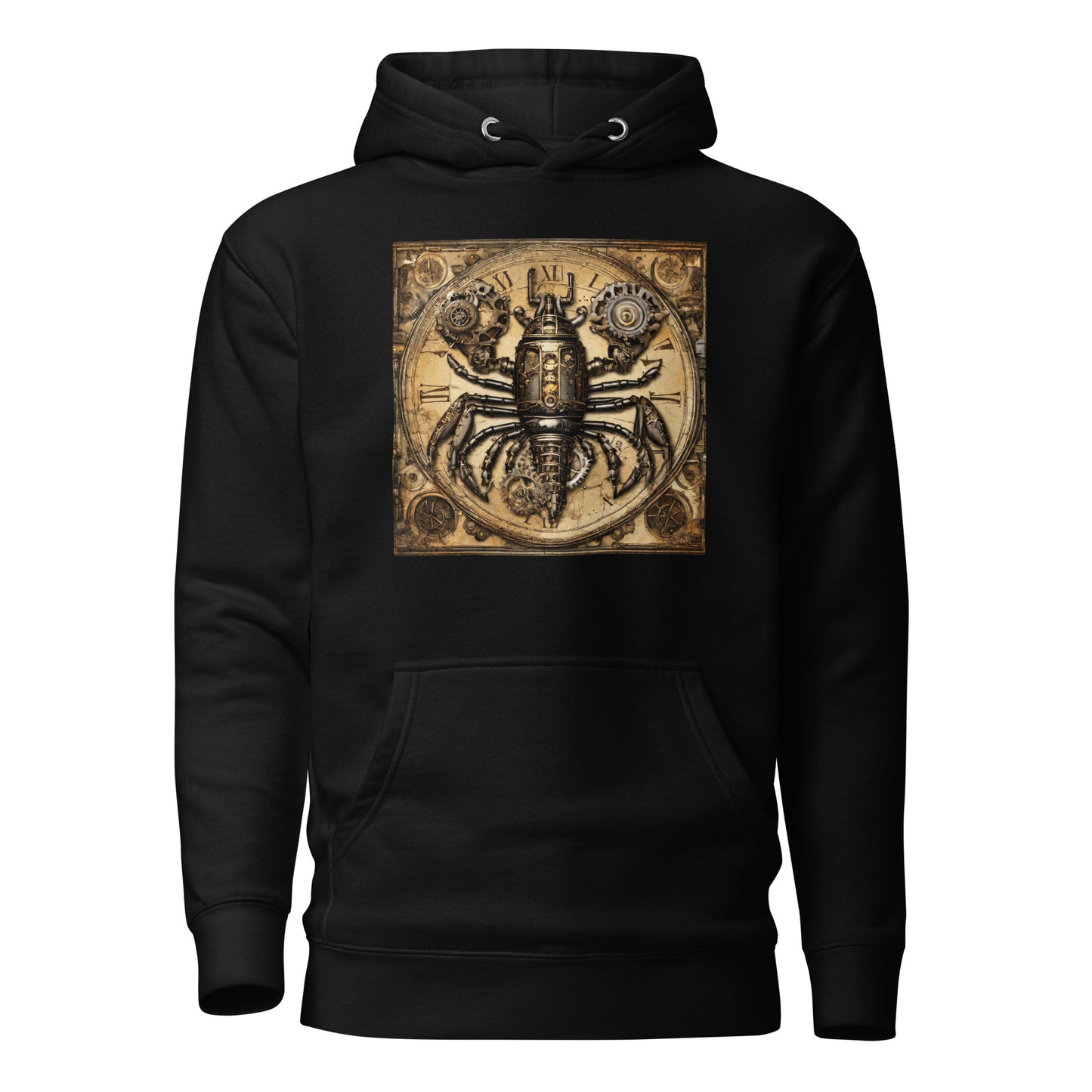 Mechanical Lobster Men's Steampunk Hoodie Black