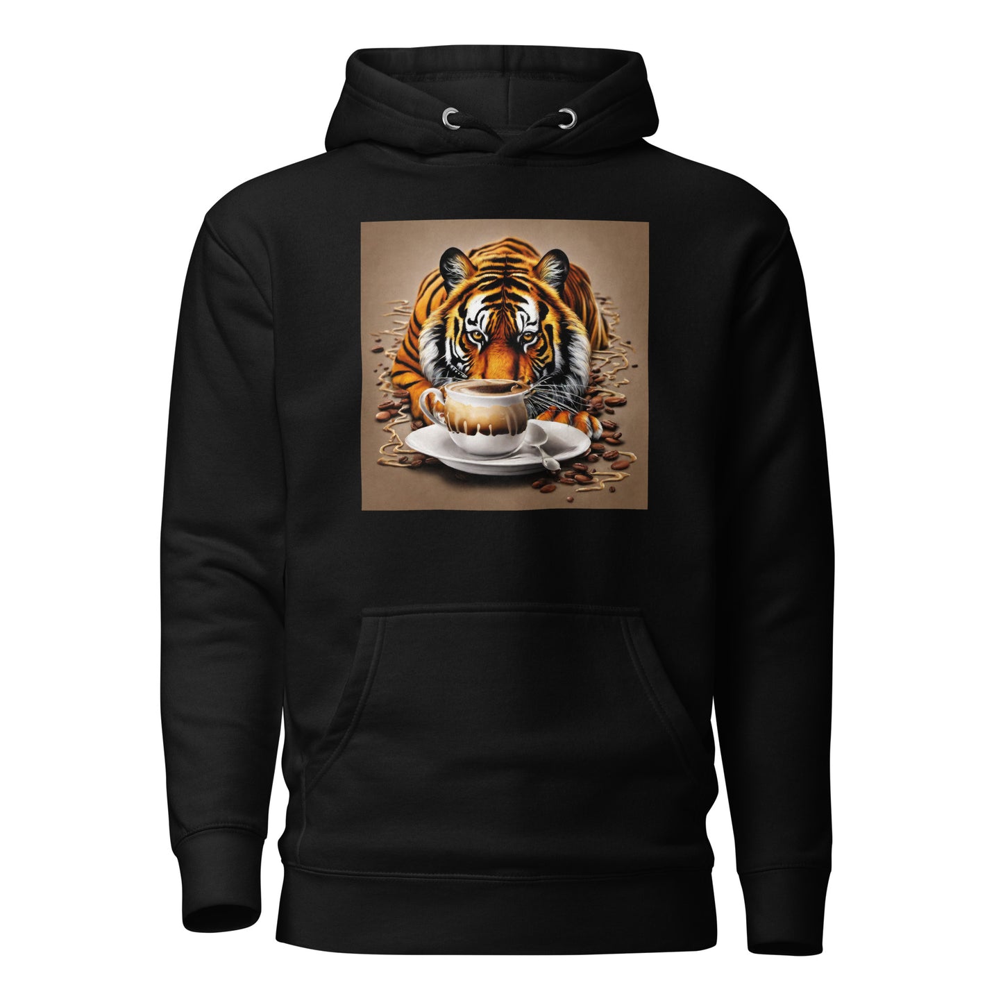 Wild for Coffee Men's Hoodie Black