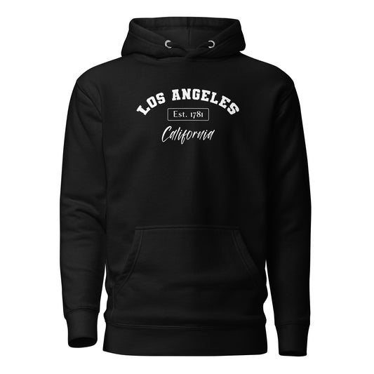 Los Angeles, California Men's Hoodie Black