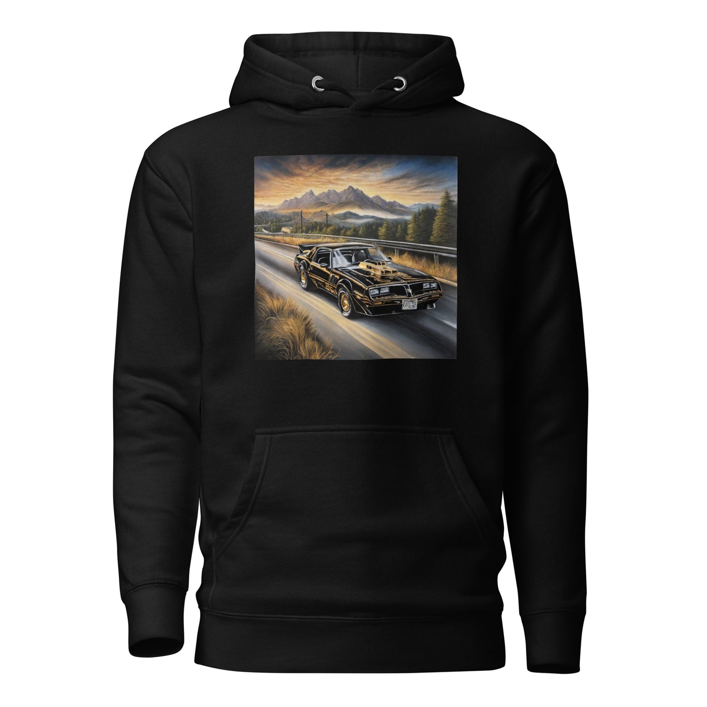 70s Trans Am Men's Hoodie Black