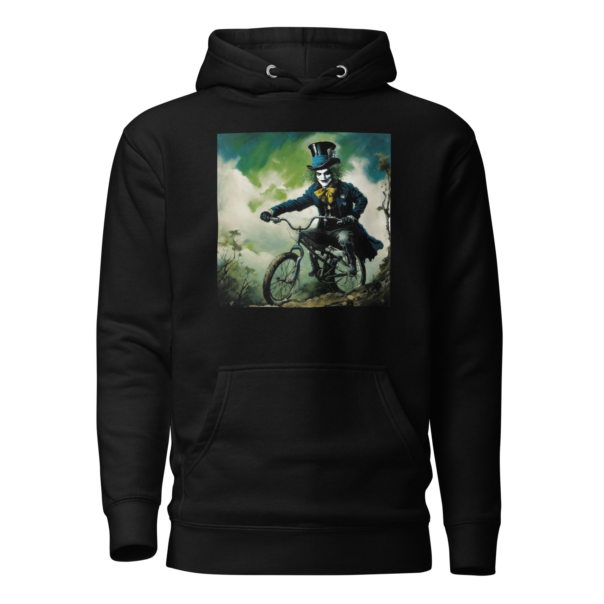 Mad Hatter Biking Men's Hoodie Black