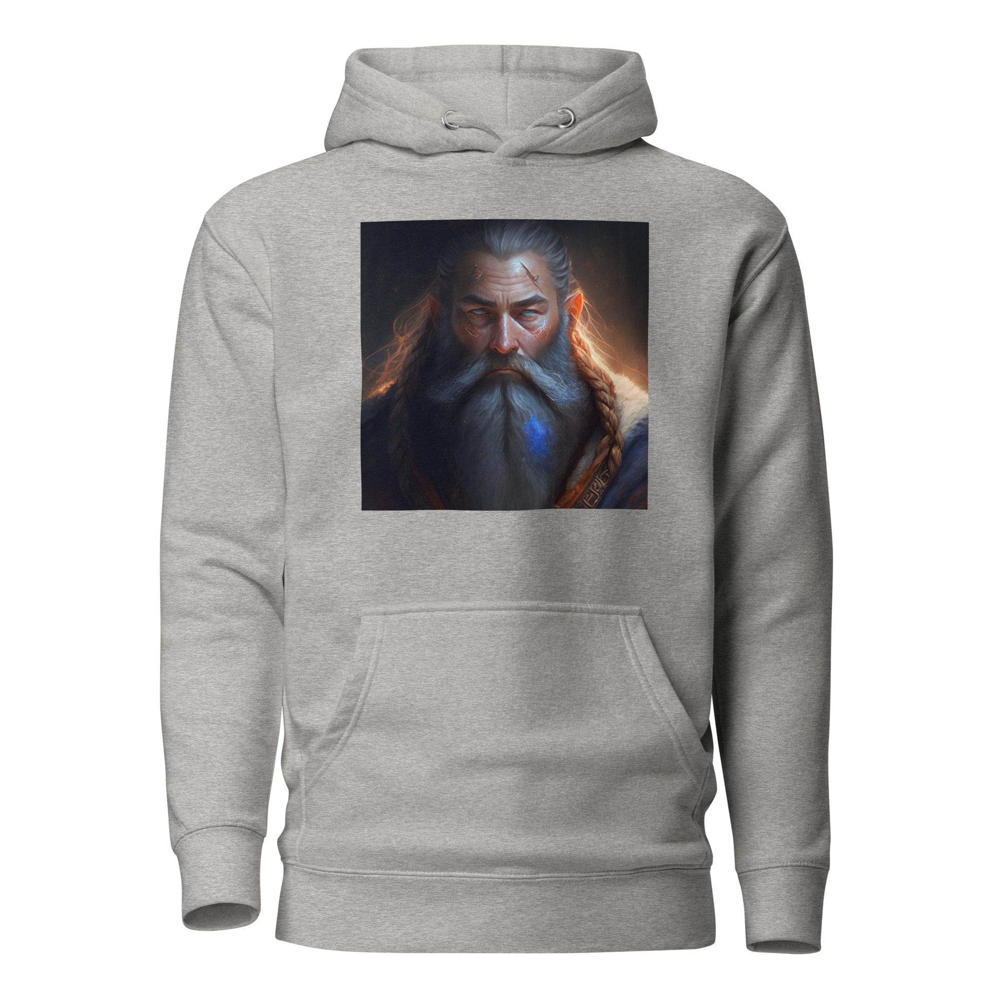 Wise Wizard Men's Hoodie Carbon Grey